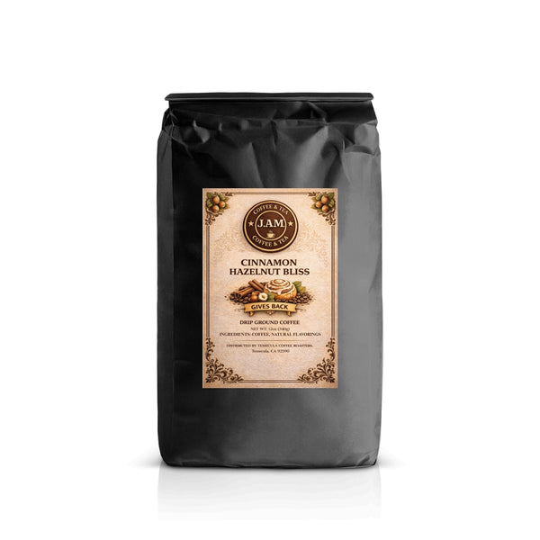 Cinnamon Hazelnut Bliss– J.A.M. Coffee & Tea