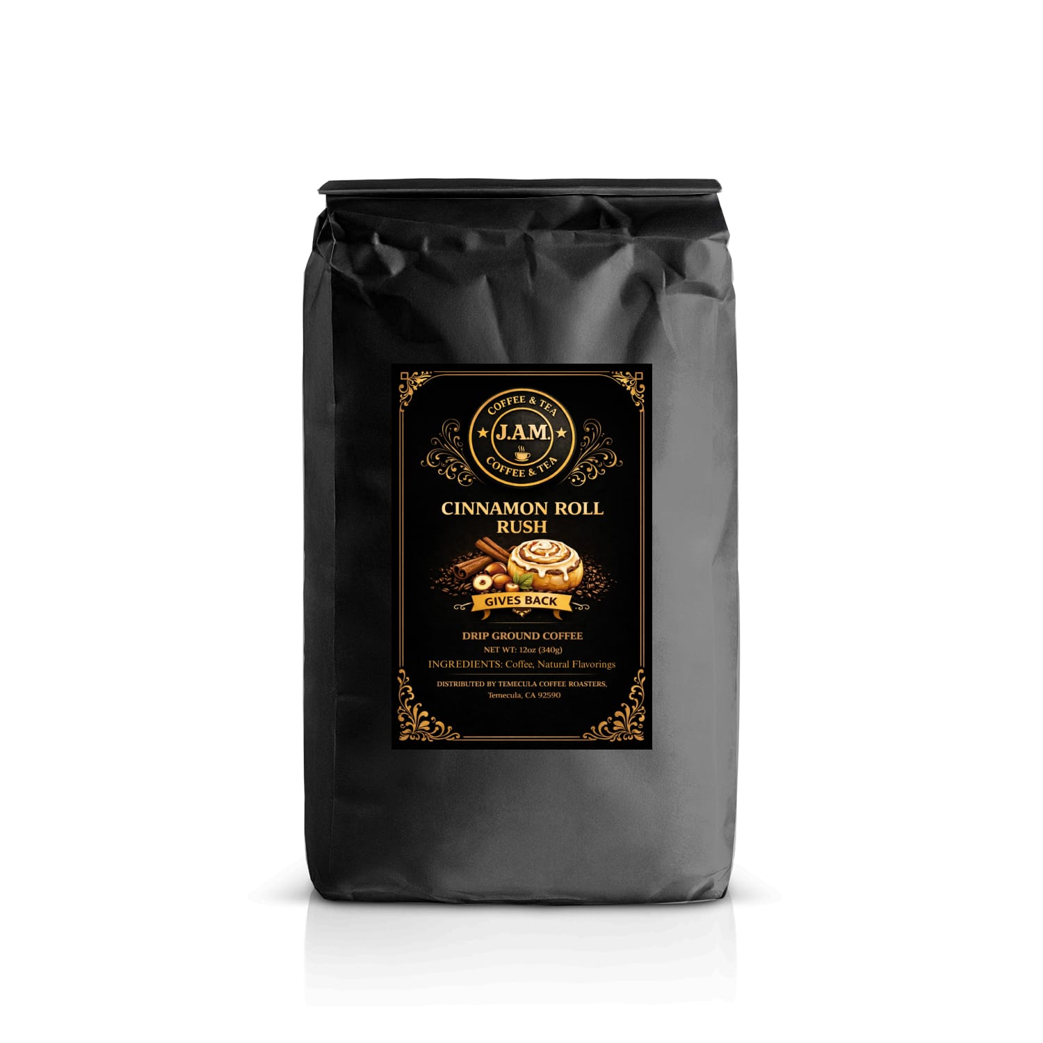 Cinnamon Roll Rush– J.A.M. Coffee & Tea